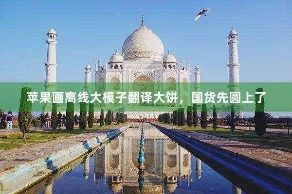 苹果画离线大模子翻译大饼，国货先圆上了